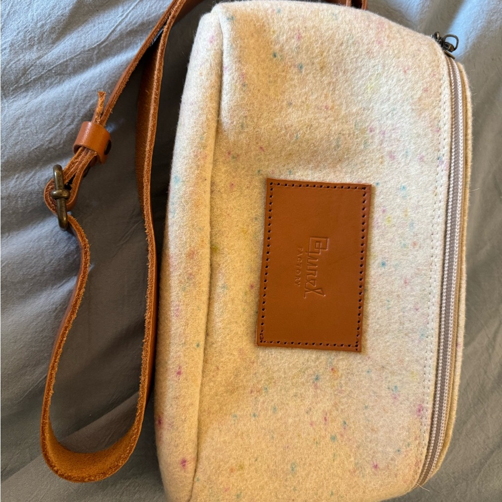 Burel Factory Confetti Wool Belt Bag